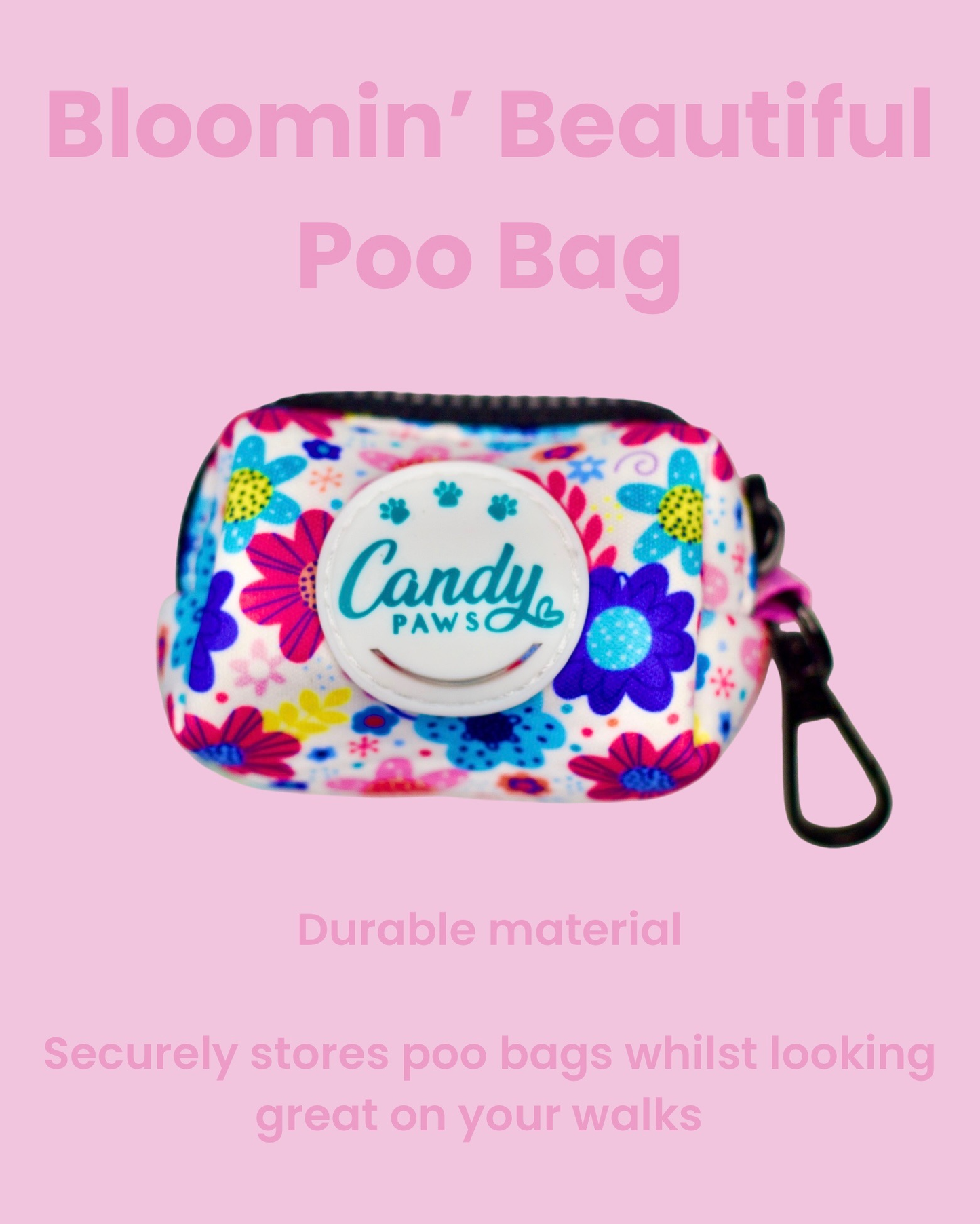 Poo Bag Holder: Bloomin' Beautiful